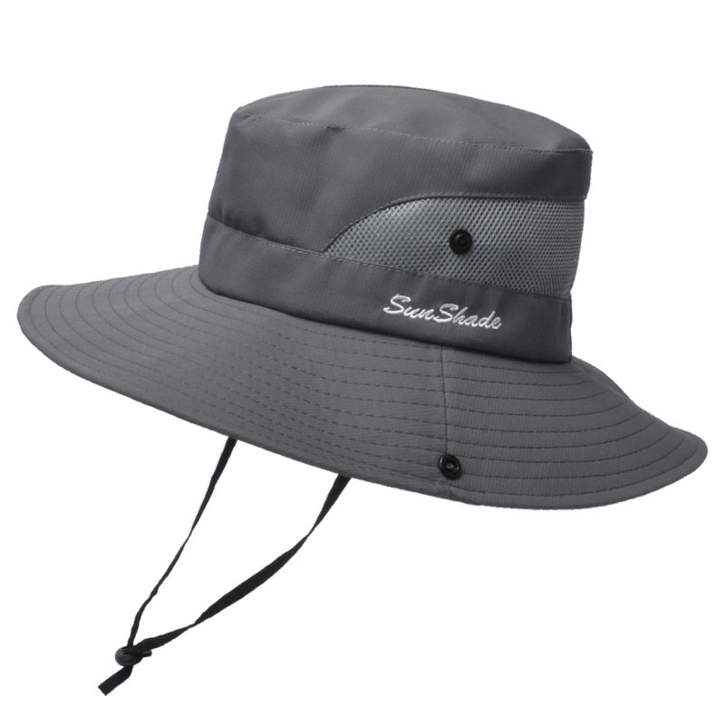 Unisex Foldable Wide Brim Sun Hat UV Protection