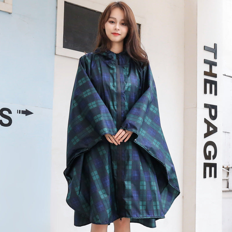 Unisex Waterproof Cape Raincoat Poncho