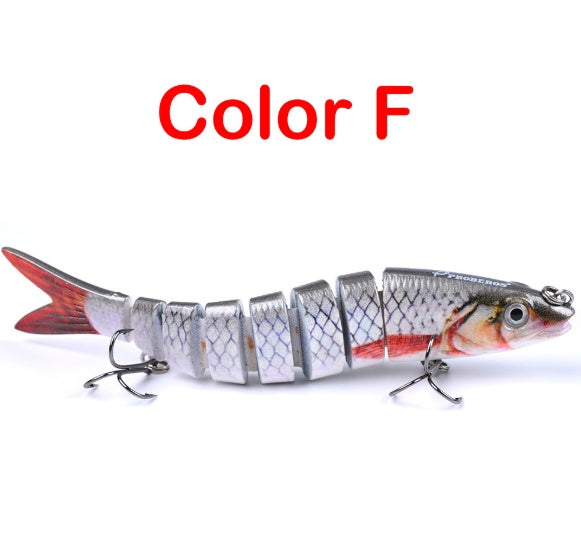 Multi Jointed Pike Fishing Hard Bait Lure