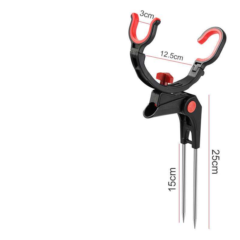Adjustable Angle Steel Fishing Rod Holder Anti Rust Bracket