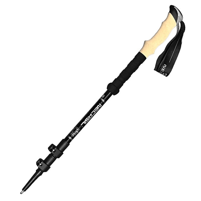 Telescopic 3-Section Hiking Trekking Poles Unisex Outdoor Sticks