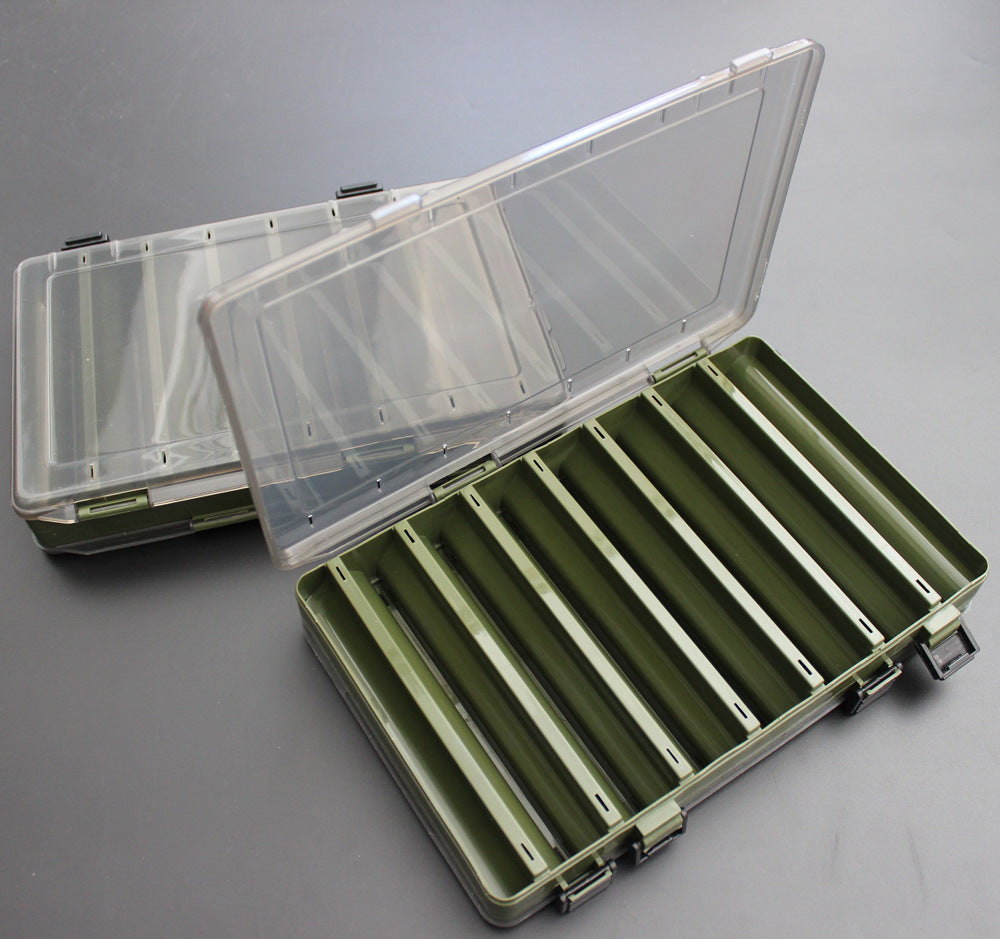 Double-Sided Fishing Lure Tackle Box