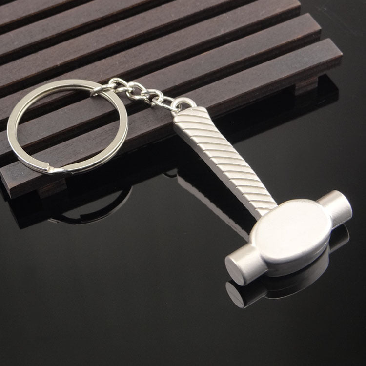Multifunctional Metal Tool Keychain Hammer Wrench Screwdriver