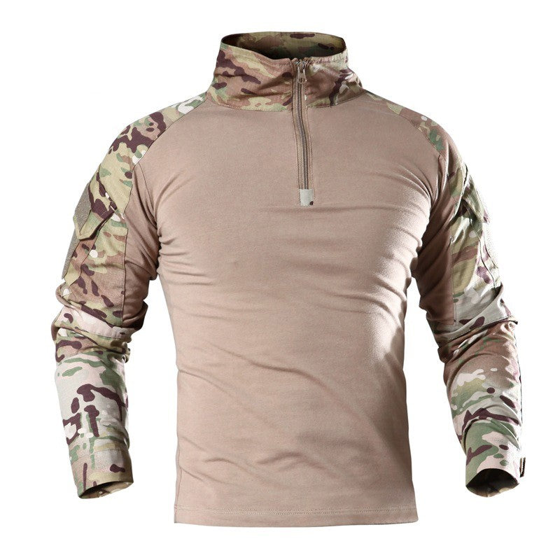 Outdoor Tactical Performance Camouflage Training T-Shirt