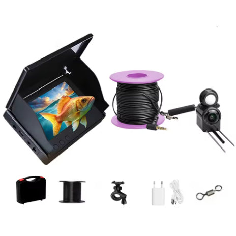 HD Underwater Fish Finder Camera With Temperature Sensor