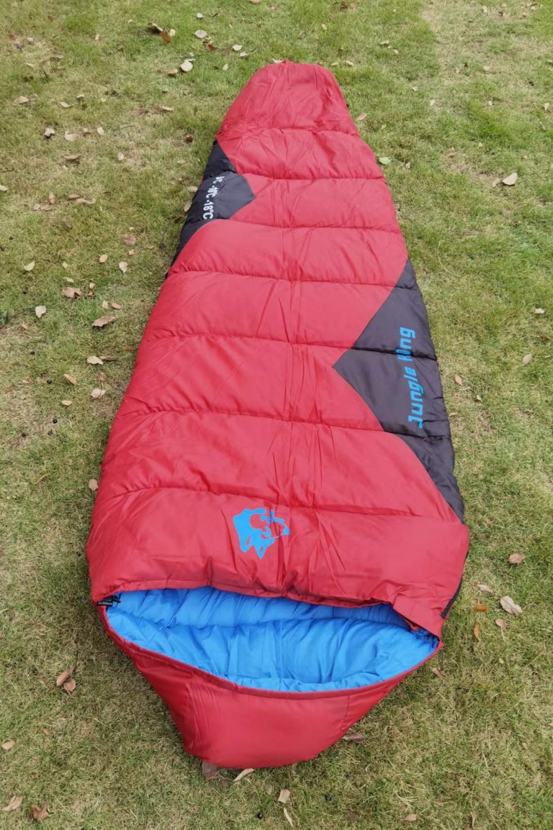 Outdoor Cotton Sleeping Bag For Autumn And Winter Camping