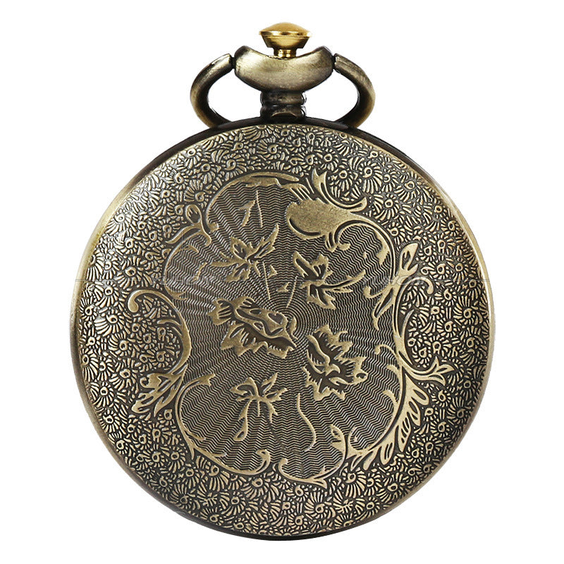 Pocket Watch Flip Compass Portable Outdoor Car Travel