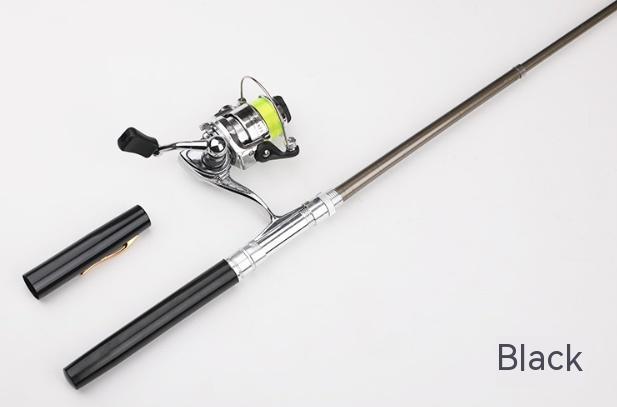 Pen Fishing Rod With Mini Spinning Reel