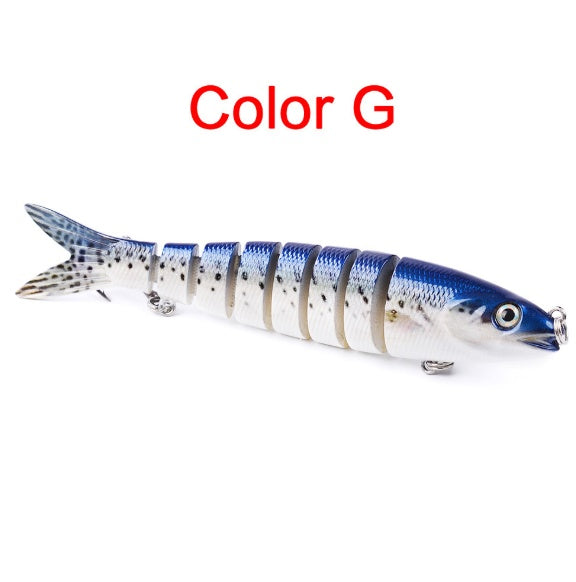 Multi Jointed Pike Fishing Hard Bait Lure