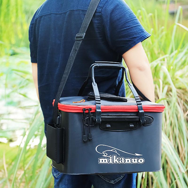 Portable EVA Fishing Storage Bucket Bag