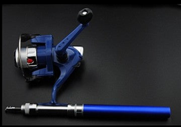 Pen pole suit Mini spinning wheel fishing rod