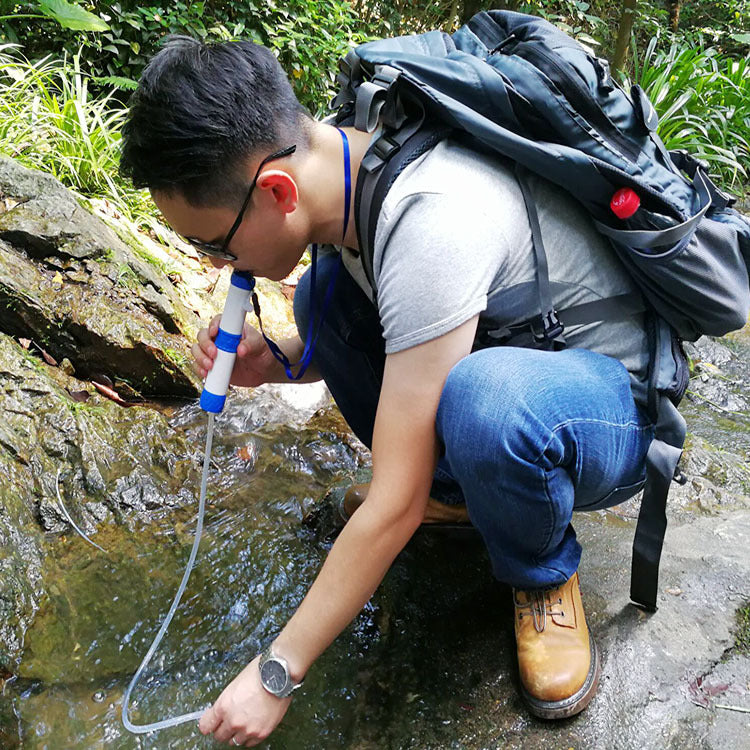 Camping Survival Outdoor Water Filter Equipment