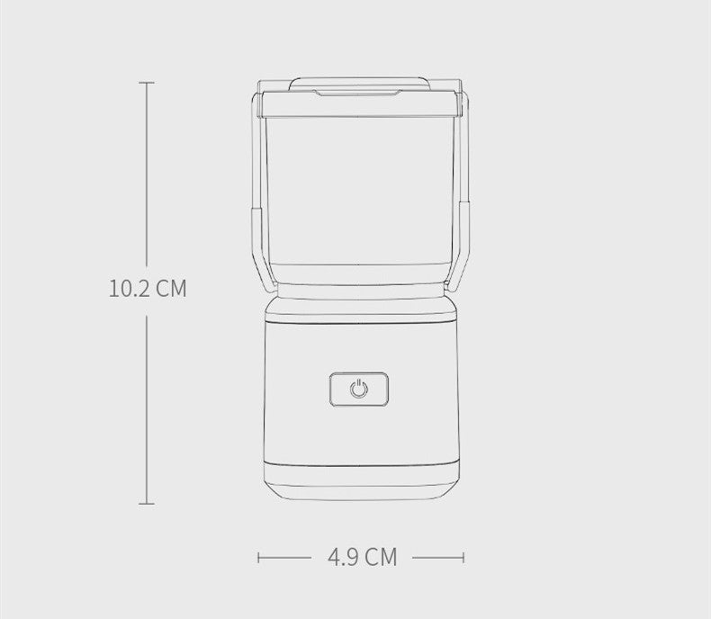Multi Light Source Rechargeable Camping Lantern Long Life Battery