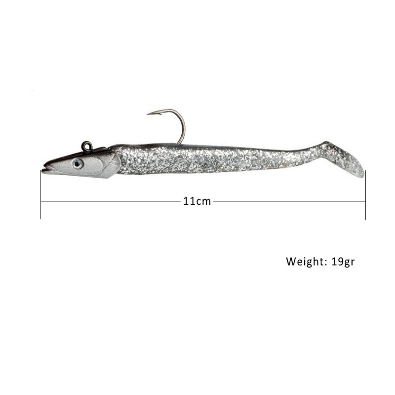 Tossing Sea Fishing Jig Hook Soft Fish Soft Bait
