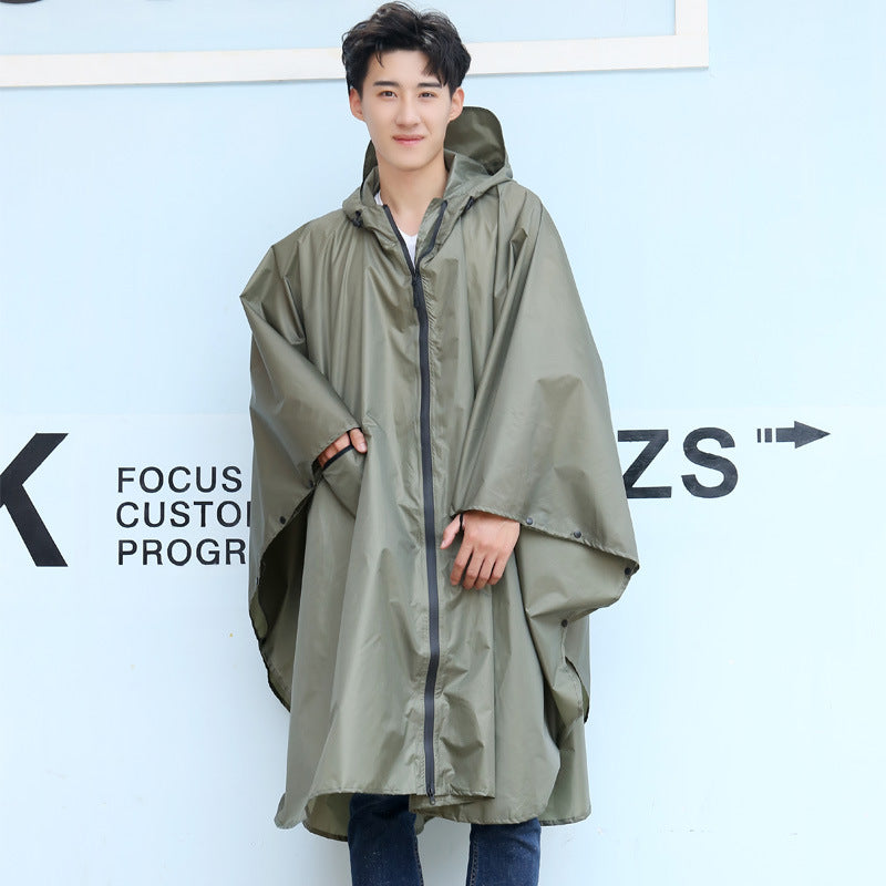 Unisex Waterproof Cape Raincoat Poncho