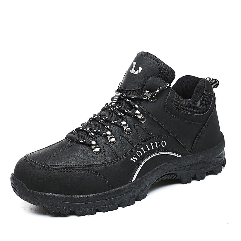 Men’s Waterproof Cotton Hiking And Climbing Shoes