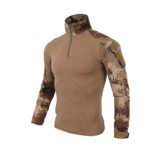 Camouflage long-sleeved quick-drying T-shirt