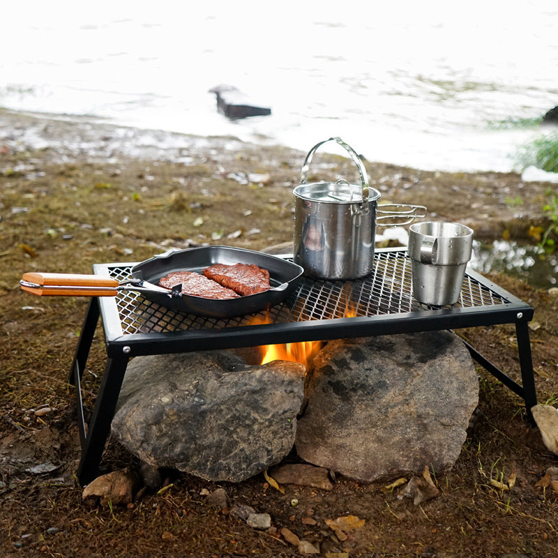 Outdoor Folding Mesh Table Camping Lightweight Waterproof