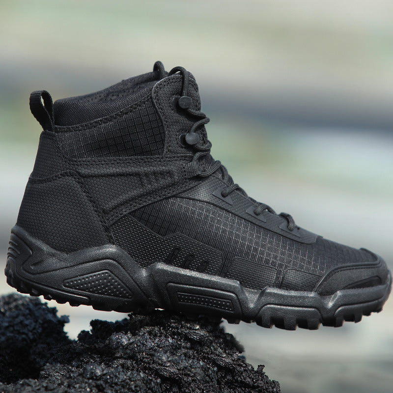American Ultralight Mid Height Combat Boots Men’s Desert Tactical Hiking