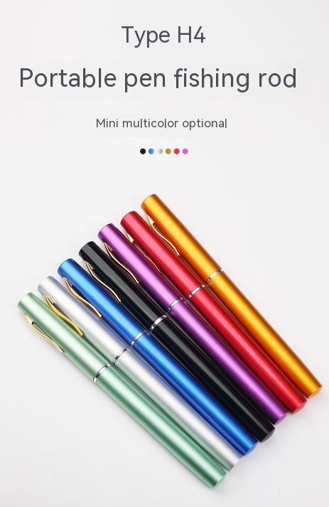 Pen Fishing Rod With Mini Spinning Reel