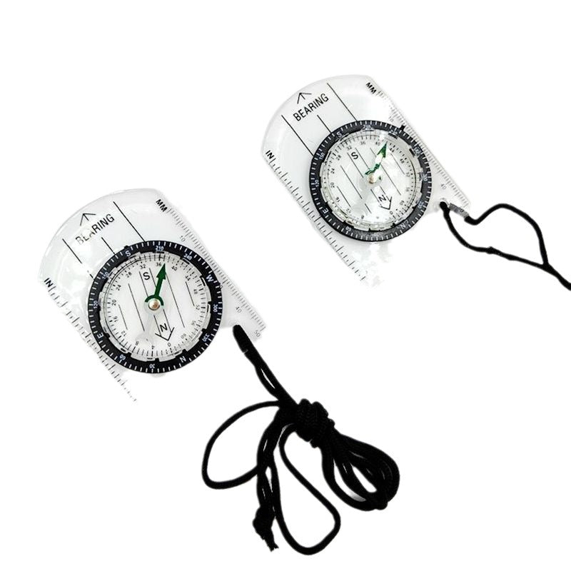 Outdoor Transparent Mini Acrylic Compass