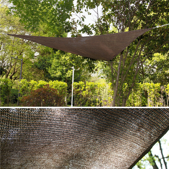HDPE Breathable Triangle Shade Sail