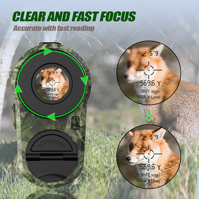 Camouflage Golf Rangefinder Hunting Version Charging
