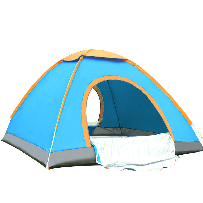 Automatic Double-Door Camping Tent For Outdoor Use