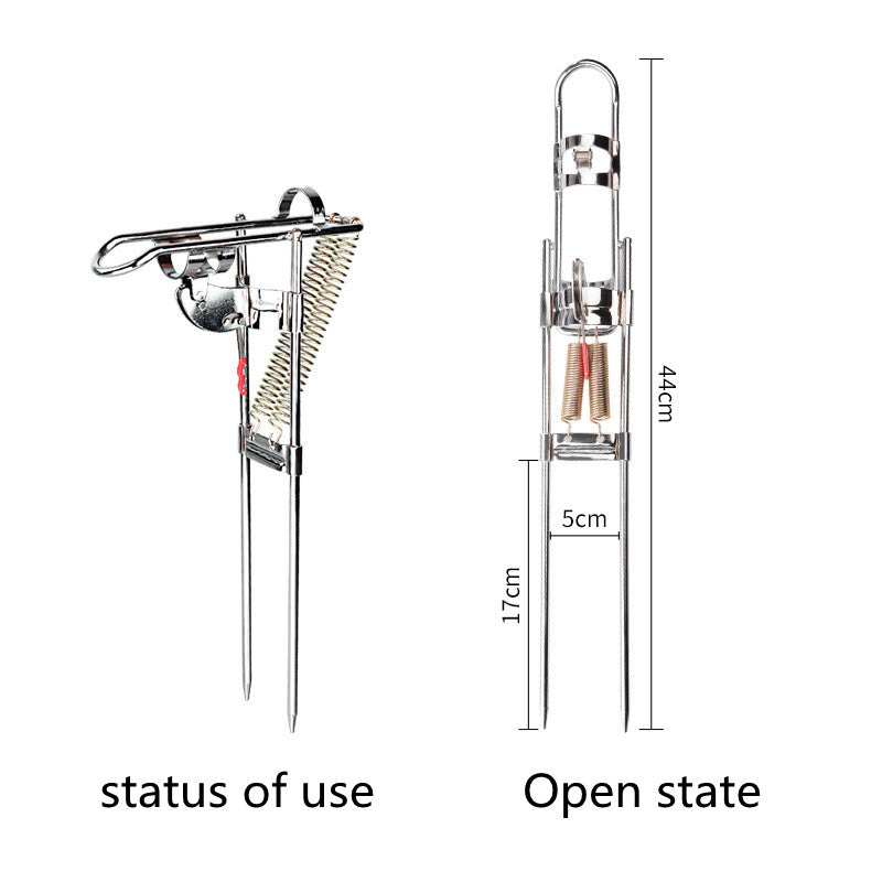 Adjustable Angle Steel Fishing Rod Holder Anti Rust Bracket