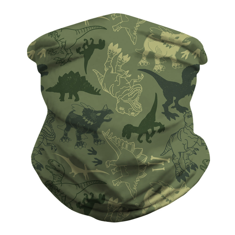 Digital Camouflage Insect Repellent Riding Face Mask