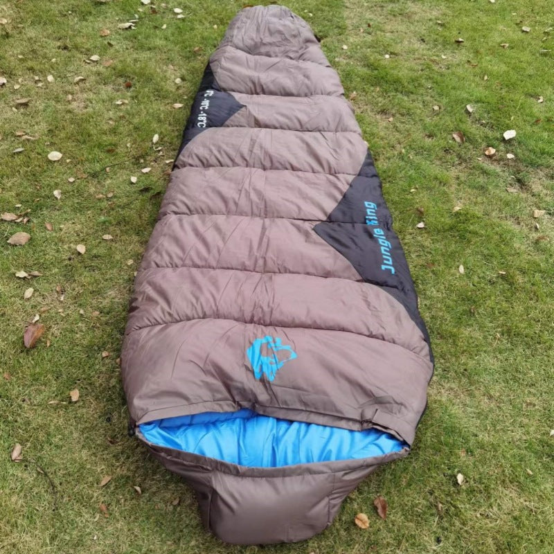 Outdoor Cotton Sleeping Bag For Autumn And Winter Camping
