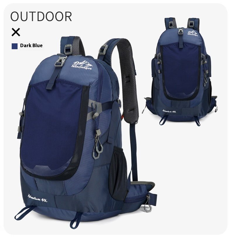 Outdoor Large Capacity Backpack For Hiking, Cycling, Travel