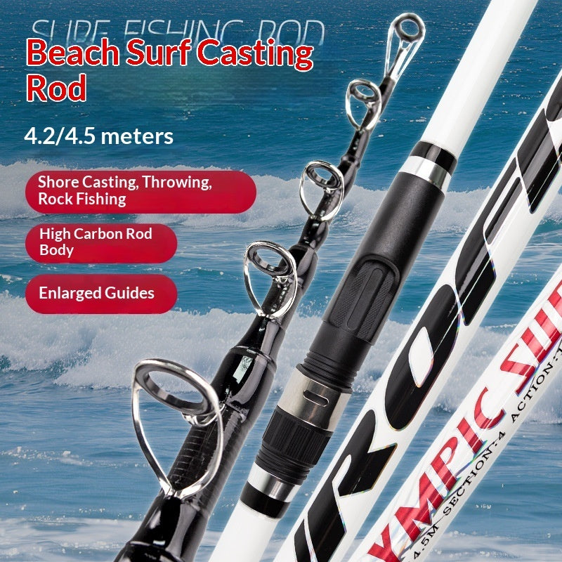 Long Cast Telescopic High Carbon Sea Fishing Rod