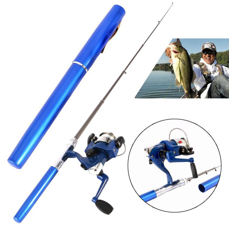 Pen Type Spinning Fishing Rod With Feeding Line