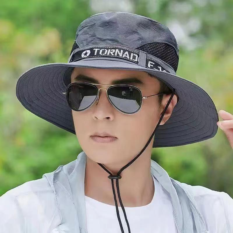Men’s Mountain Style Summer Sun Hat For Hiking Fishing
