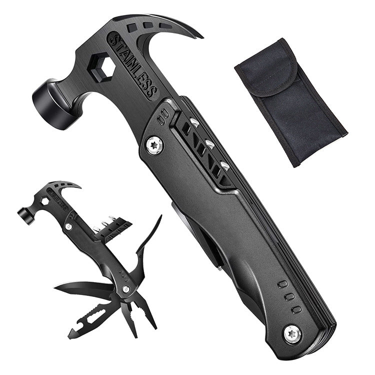 Car Outdoor Multifunctional Portable Folding Hammer