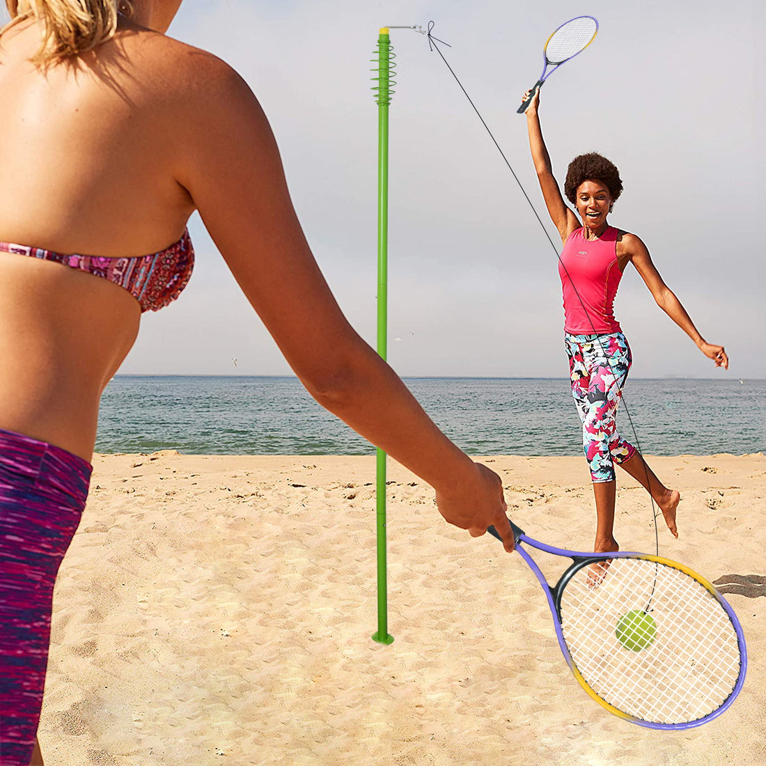 Single Rope Rotating Tennis Trainer Set
