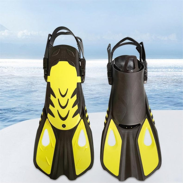 Snorkeling Fins Adjustable Diving Flippers Snorkeling