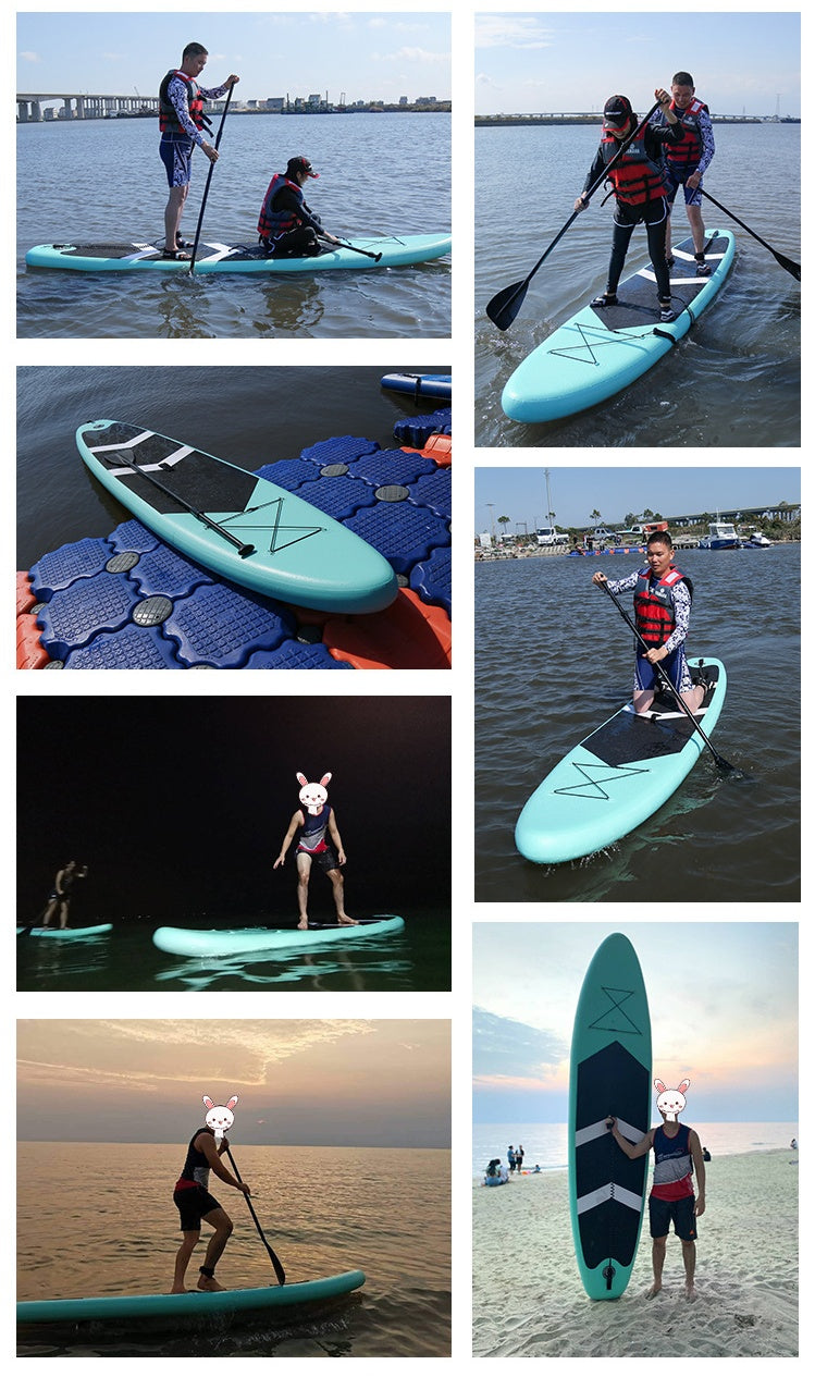 Inflatable Stand-Up Paddle Board Beginner Surfboard Water Ski SUP Board