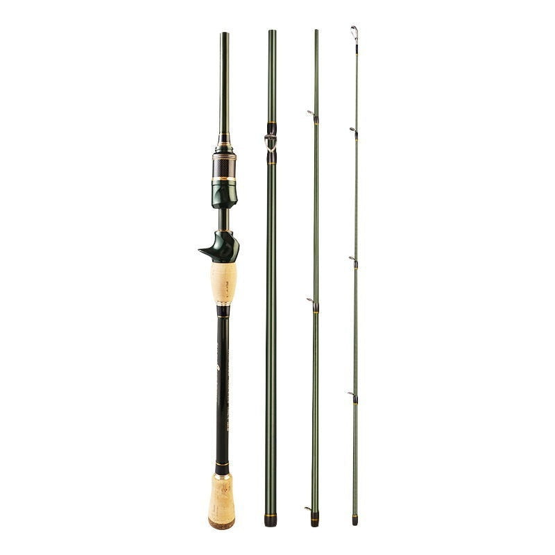 Carbon Spinning Fishing Rod With Pistol Grip