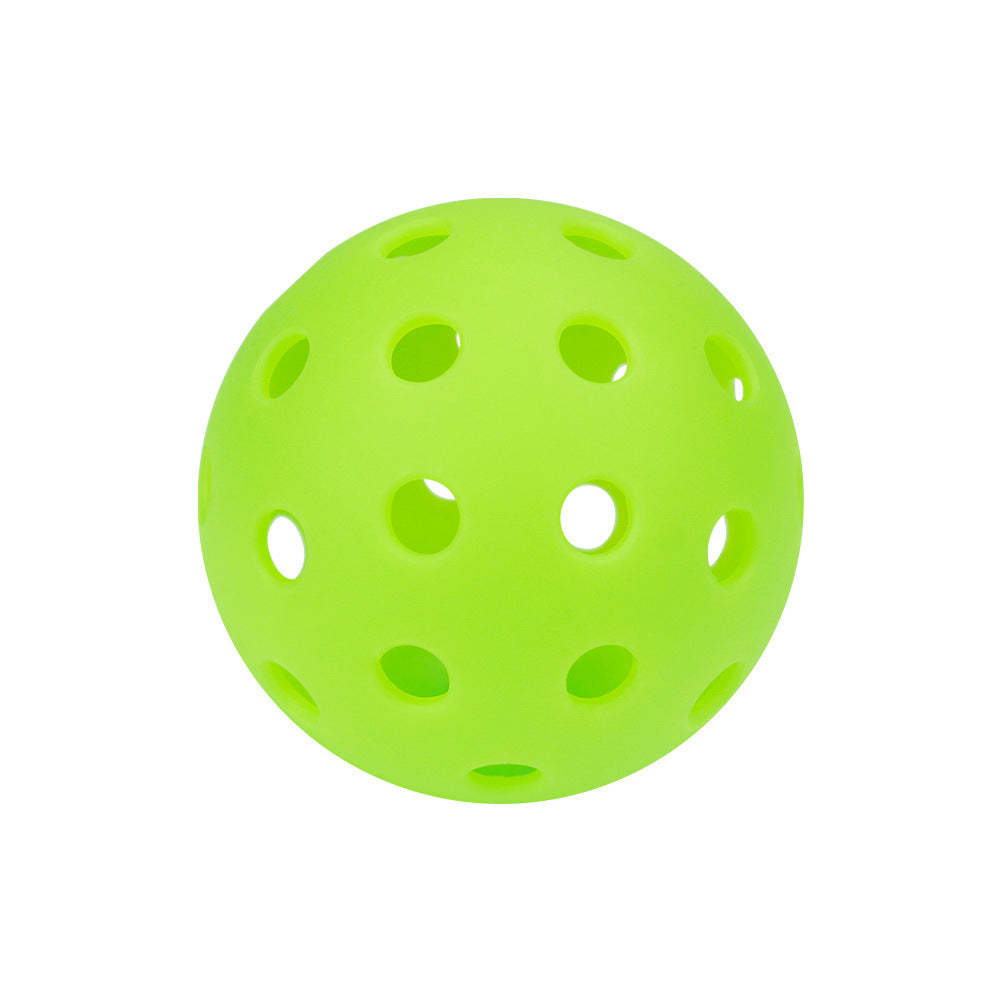 74mm 40-Hole Plastic Pickleball Set 12 Pieces With Net Bag