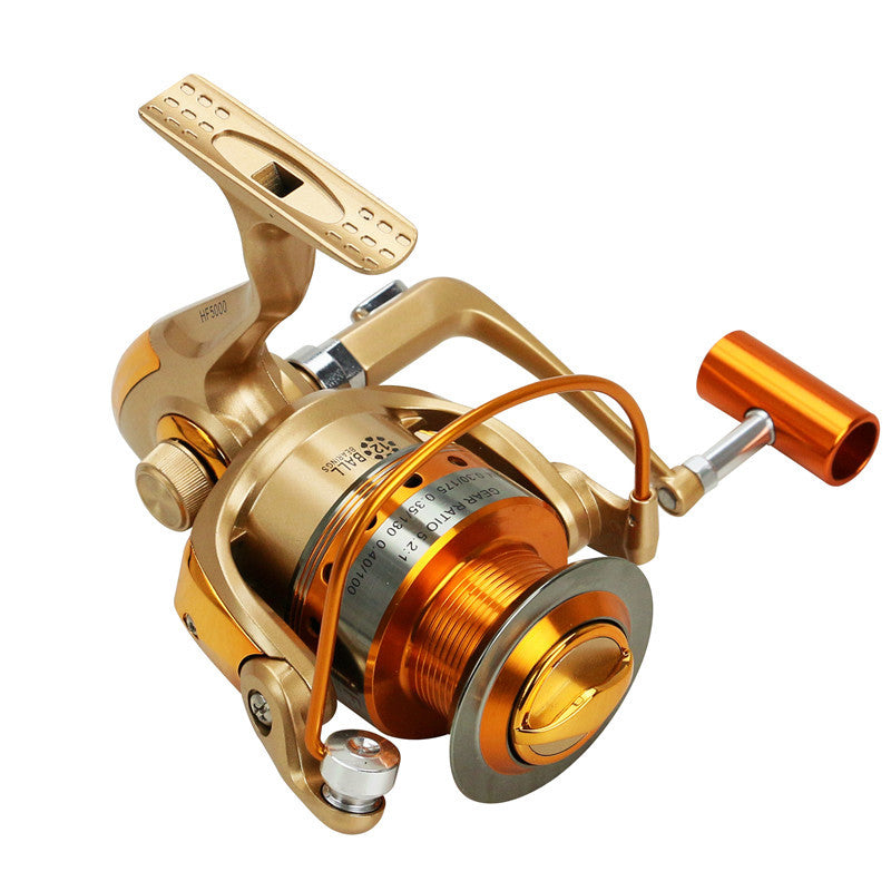 Metal Head Spinning Fishing Reel