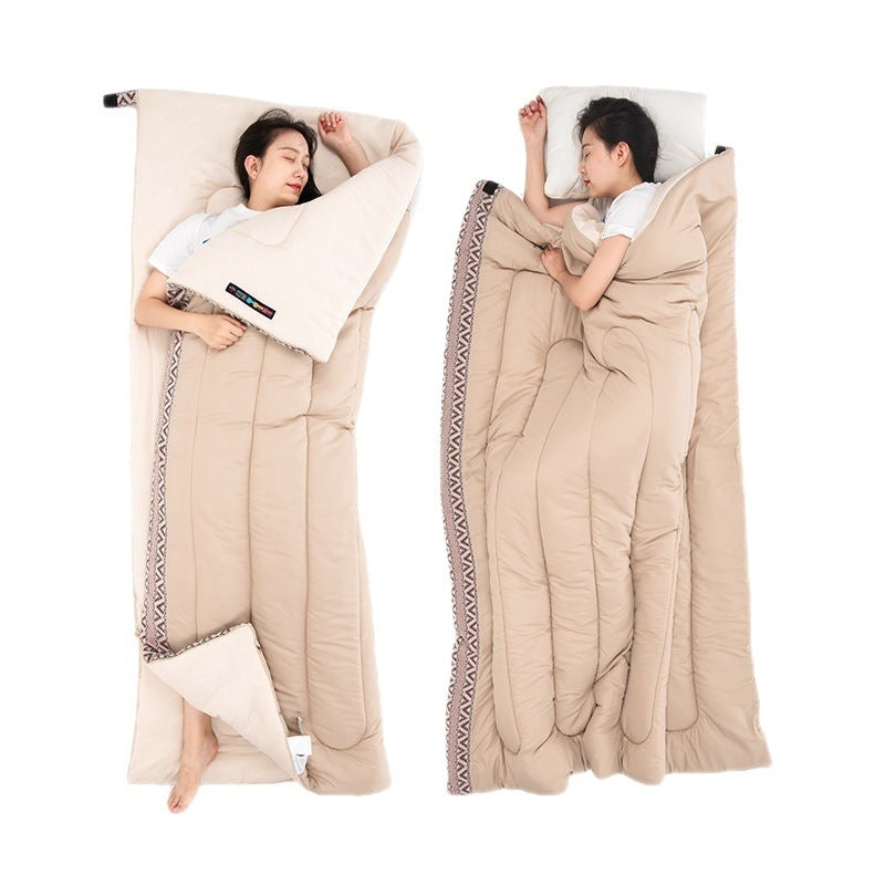 Four-Season Portable Outdoor Sleeping Bag With Dirt Protection