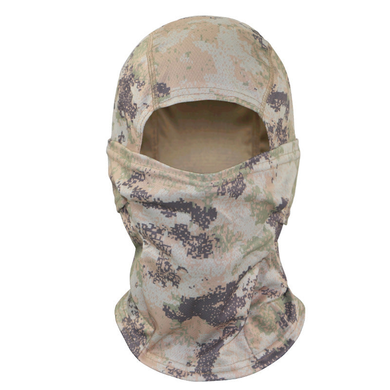 Camouflage Sun Protection Quick Drying Outdoor Face Mask