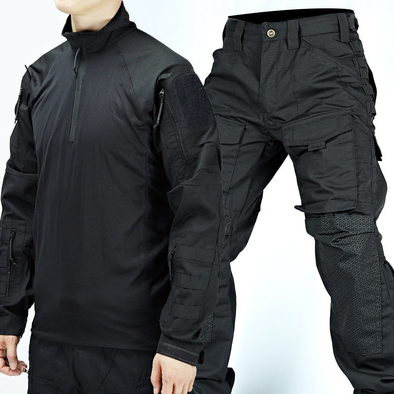 Men’s Camouflage Frog Suit Long Sleeve Training Wear