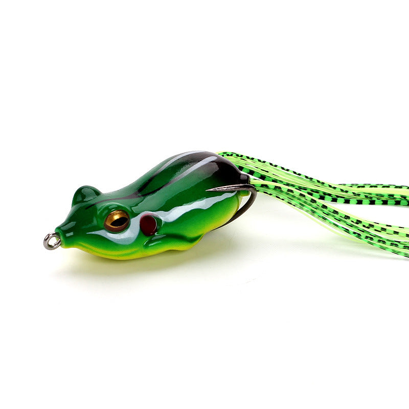 Black Frog Fishing Lure Simulation Bait