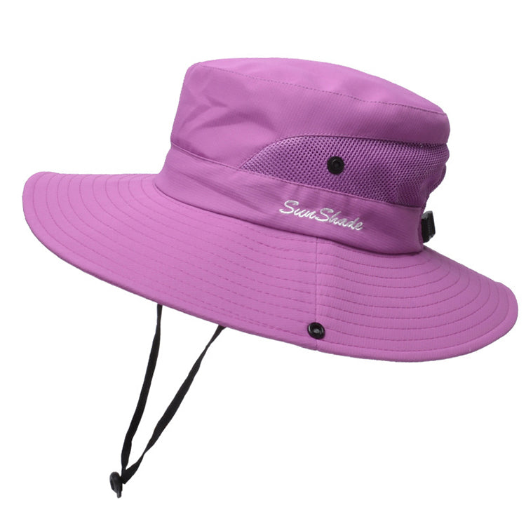 Unisex Foldable Wide Brim Sun Hat UV Protection