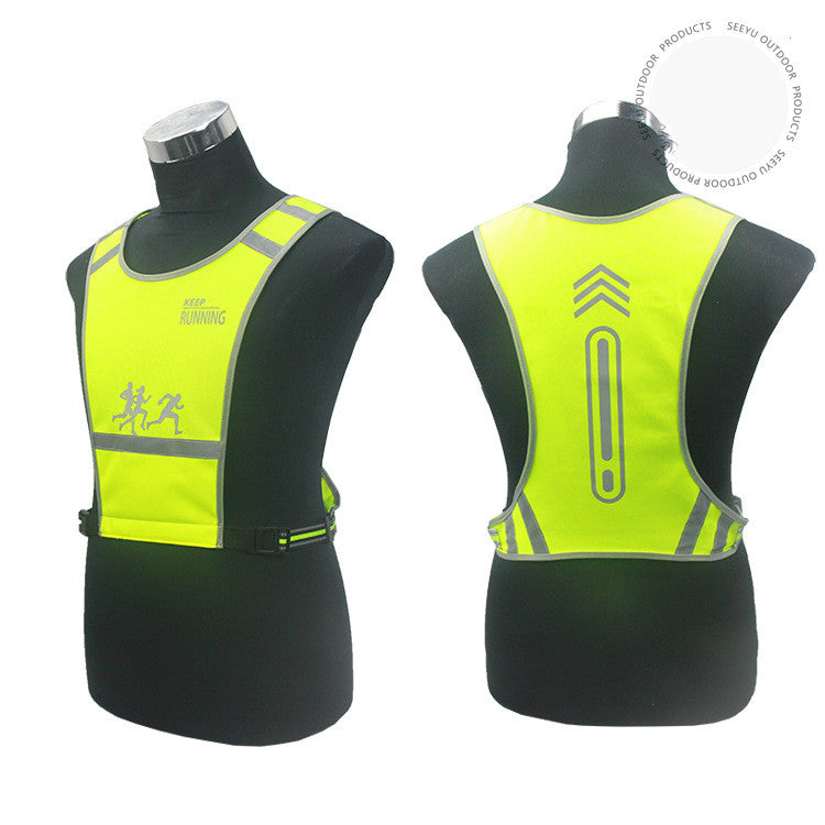 Explosive Cycling Sports Night Running Reflective Vest