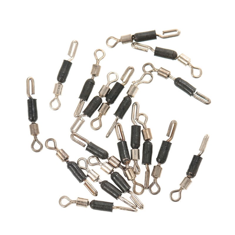 Silicone Wire Clip Fishing Swivel Hooks