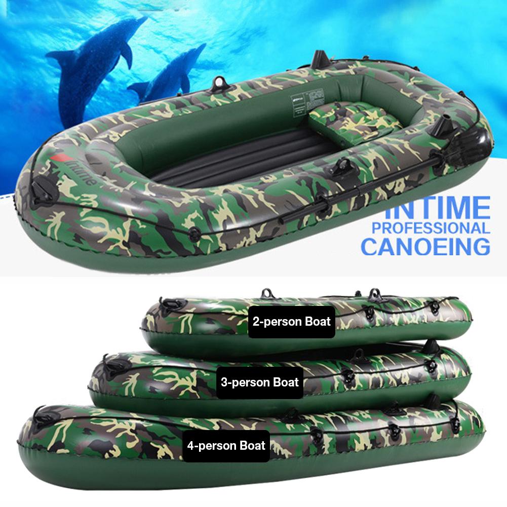 Thickened Inflatable Folding Fishing Kayak Boat For Carrying